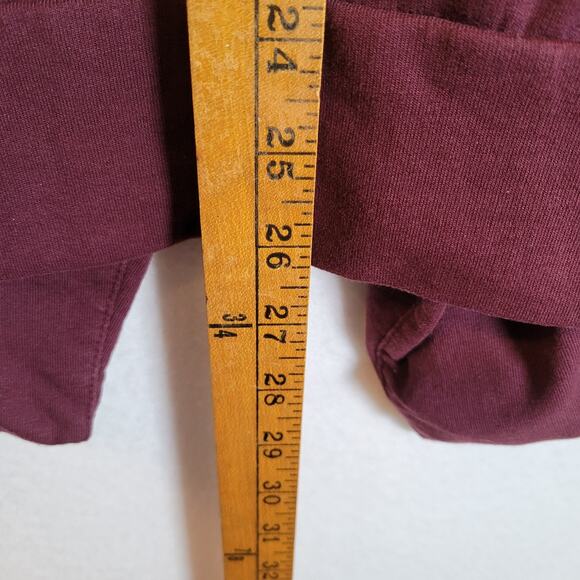 AllSaints Womens Delia Waterfall Open Front Cardigan Womens Size Small Red Cozy - Picture 7 of 8